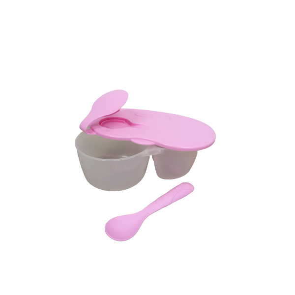 NBBFBLS_1.png 2 Compartment Baby Feeding Set - Image 1