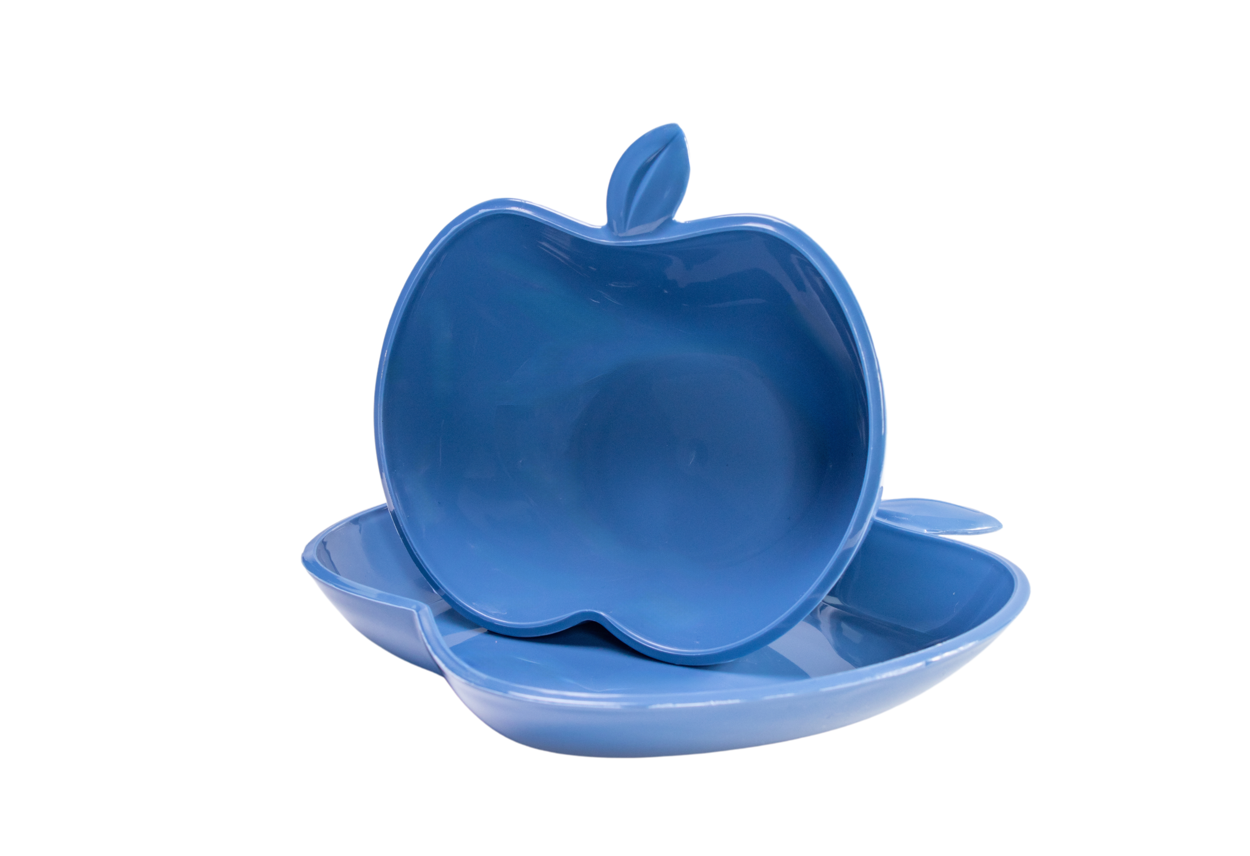 VENICE BOWL & PLATE SET - SLATE BLUE Porridge Bowl - Image 1